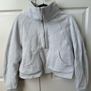 lululemon athletica Gray Half-Zip Sweatshirt